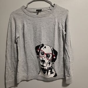 Talbots Light Gray Knit Sweater